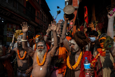 पाशुपत क्षेत्रमा साधुसन्तको चहलपहल (तस्बिरहरू)